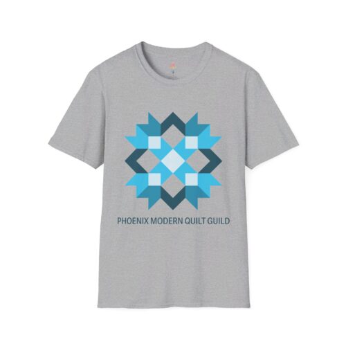 PHXMQG Quilt Block - Blue Unisex Softstyle T-Shirt