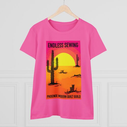 PHXMQG Endless Sewing Women's Midweight Cotton Tee