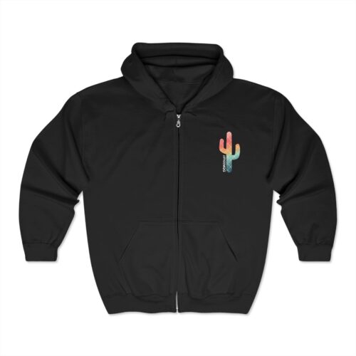 PHXMQG Endless Sewing Full Zip Hooded Sweatshirt