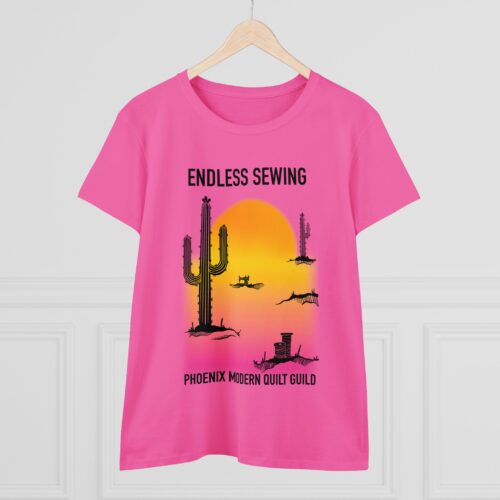 PHXMQG Endless Sewing Women's Midweight Cotton Tee