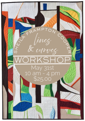 Sheila Frampton Cooper Lines & Curves Workshop - May 31st