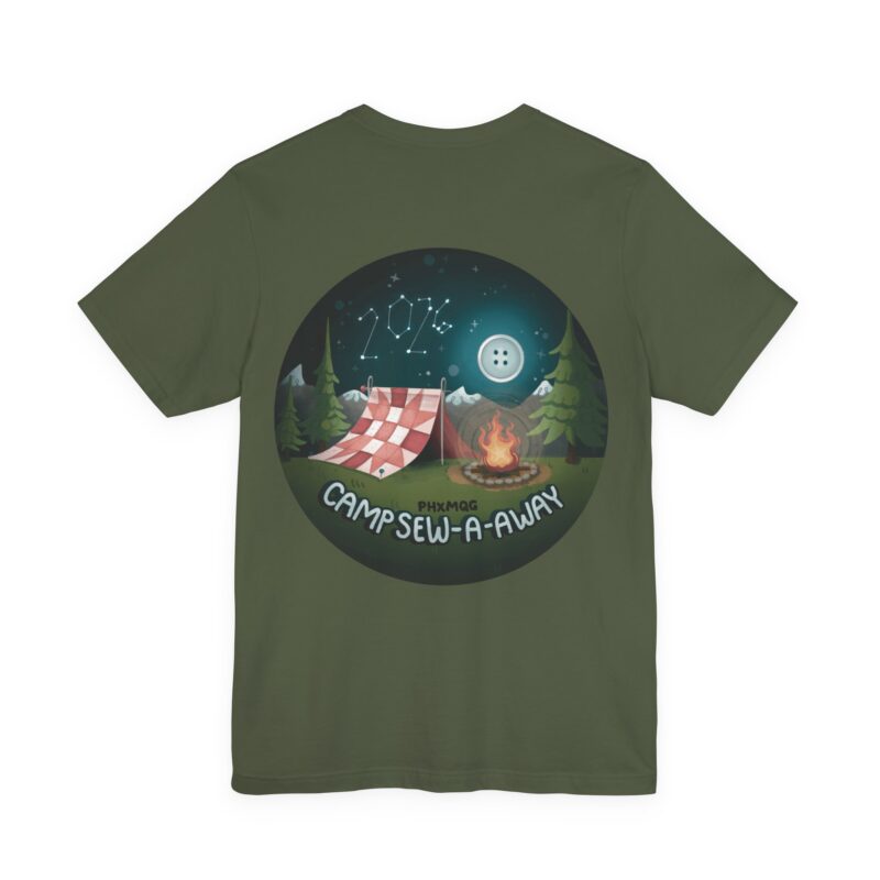 2026 Camp Sew-A-Away Unisex Jersey Short Sleeve Tee