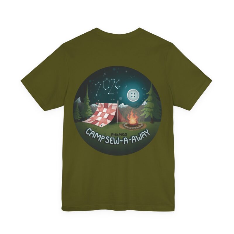 2026 Camp Sew-A-Away Unisex Jersey Short Sleeve Tee