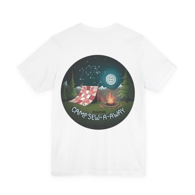 2026 Camp Sew-A-Away Unisex Jersey Short Sleeve Tee