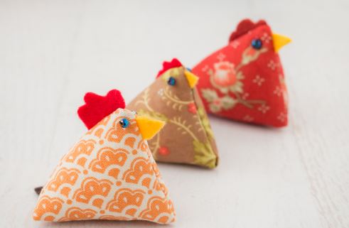 June 2020 - Lucky Chicken Pin Cushion Option #2